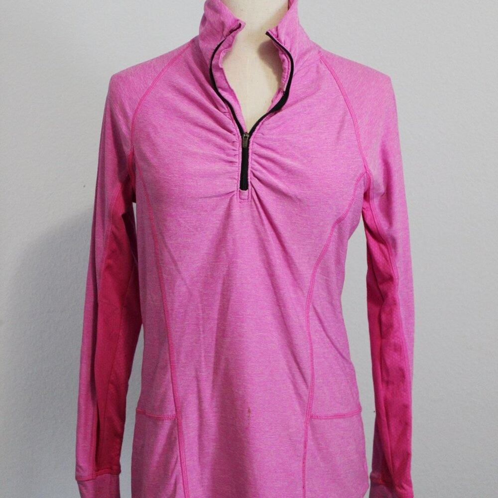 C9 Champion Pink Half Zip Pull Over Size M